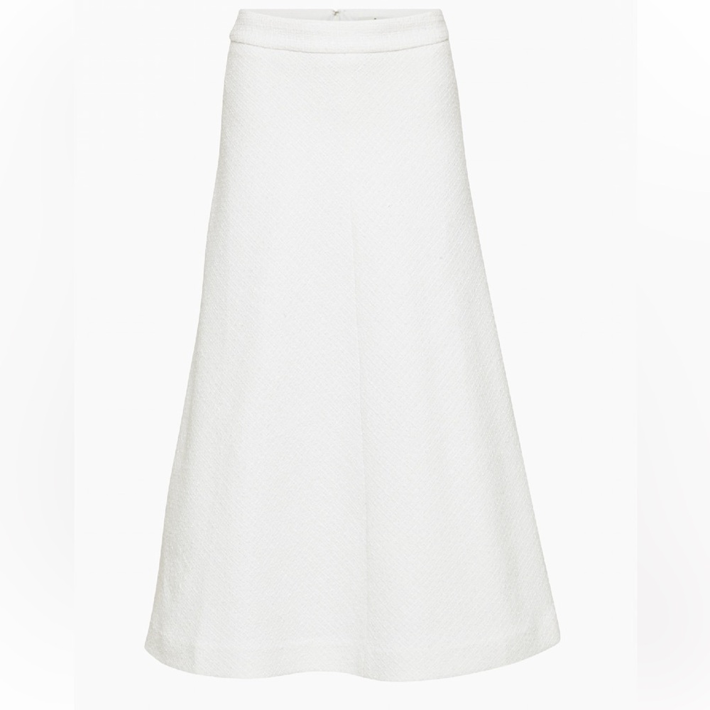 Aritzia never worn white maxi skirt size 0